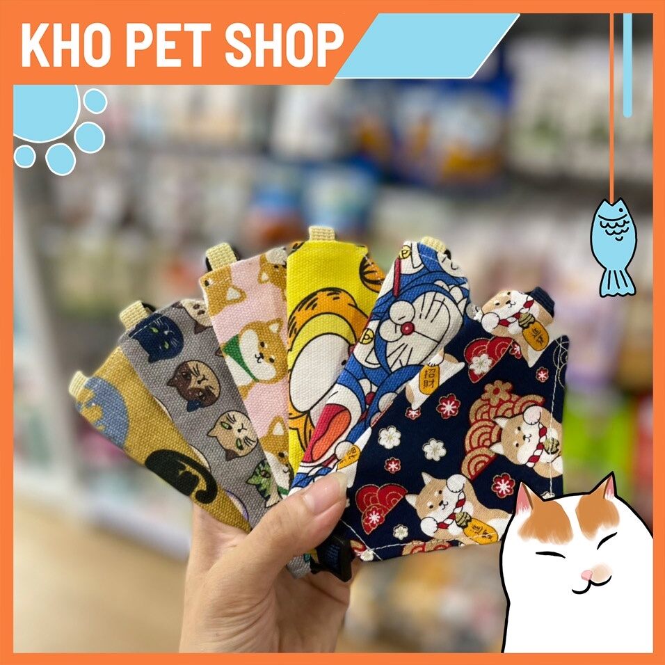 Vòng cổ yếm cho thú cưng