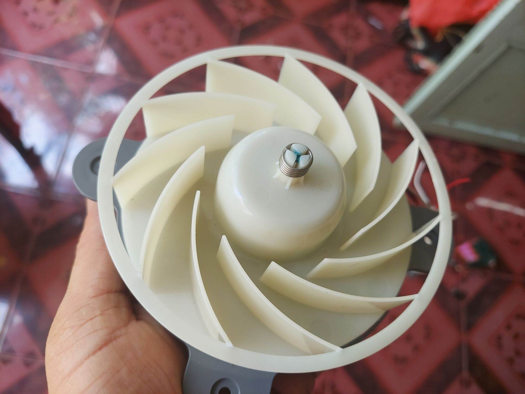 [HCM]2 Quạt làm mát Samsung 12v 1870 vòng/phút tháo máy.