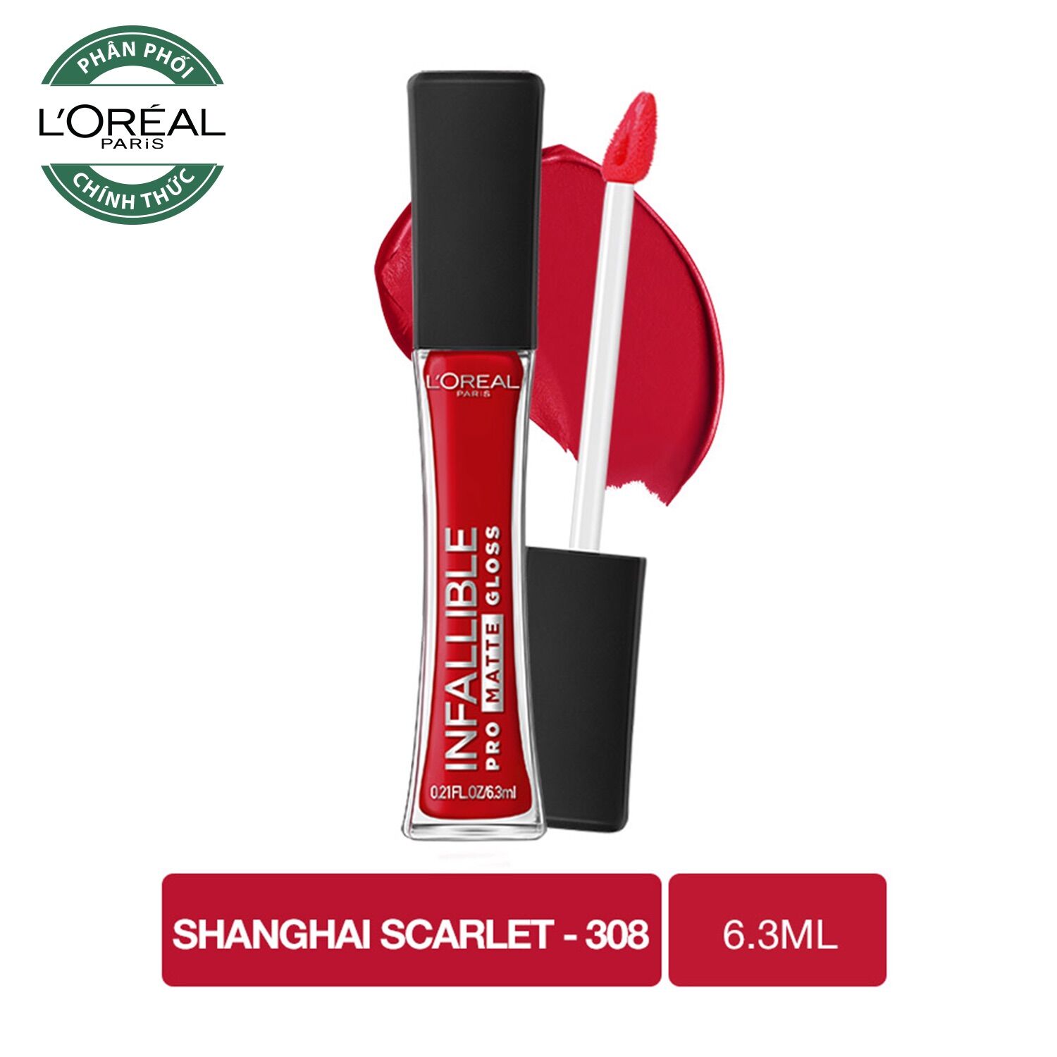 Son Kem Lì Lỗi Đầu Cọ Loreal Infallible Lip Pro Matte