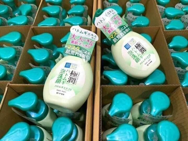 Sữa Rửa Mặt tạo bọt Hada Labo 160ml Nhật Bản.