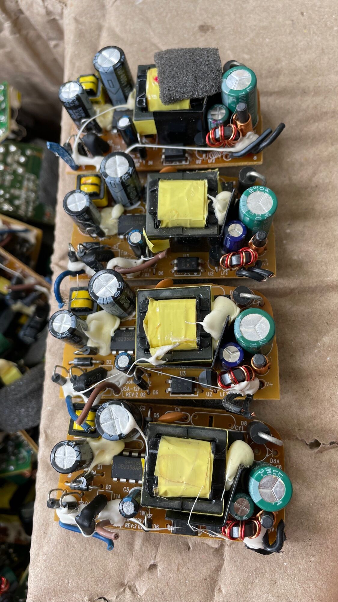 Nguồn không vỏ 12v 2A (Combo 05cai)