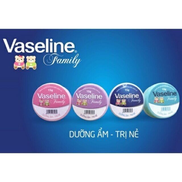 Kem Vaseline dưỡng ẩm - lành nẻ 15g