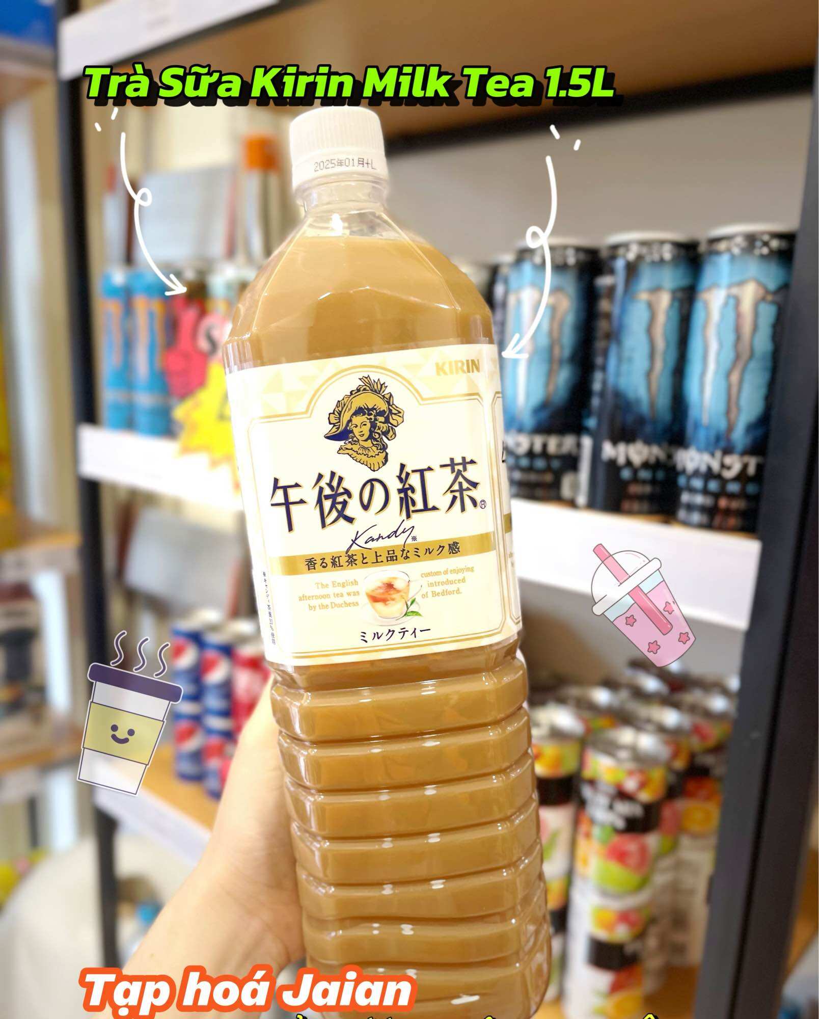 Trà Sữa Kirin Milk Tea 1.5L Nhật Bản