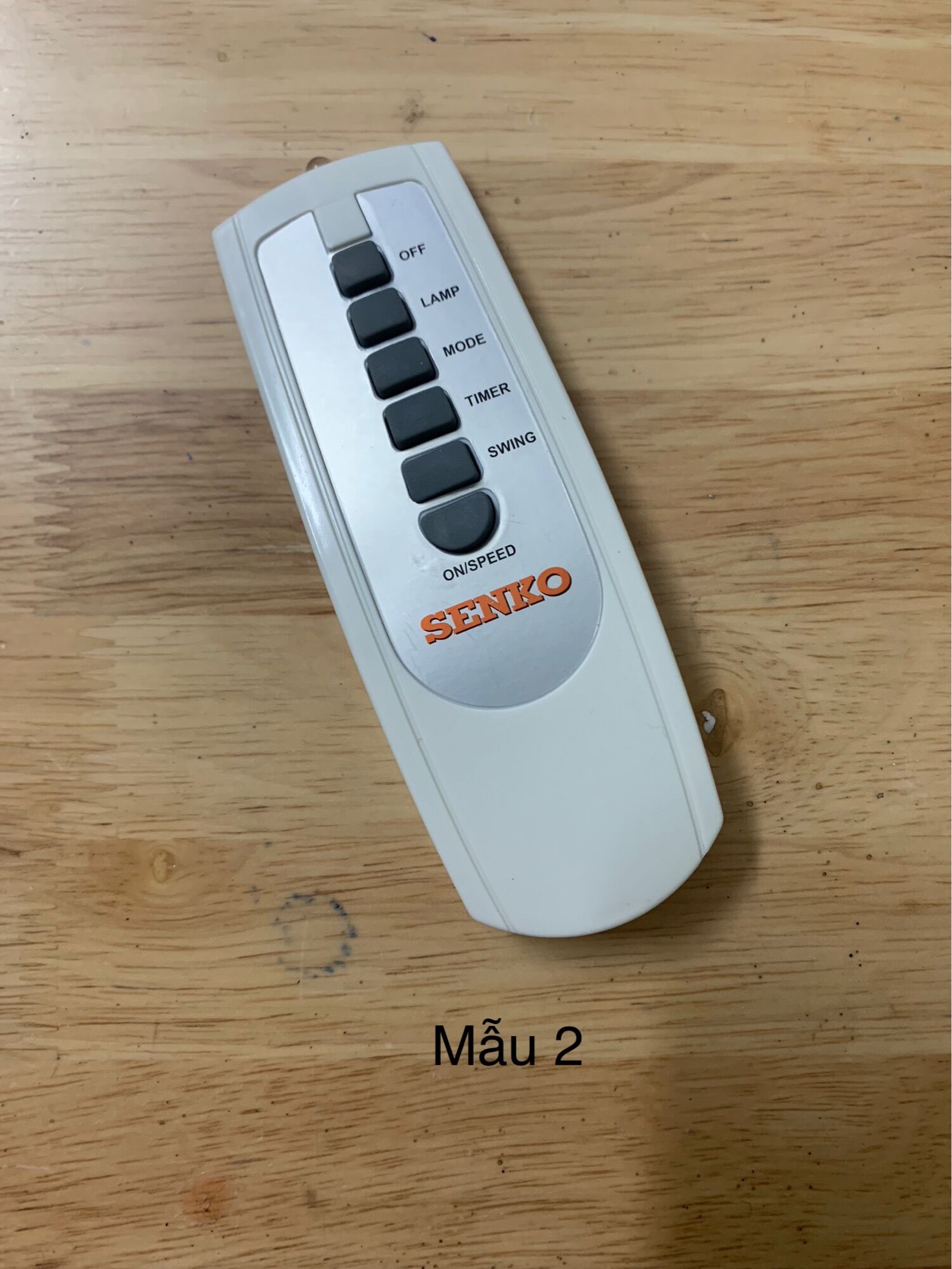 Remote điều khiển quạt Senko
