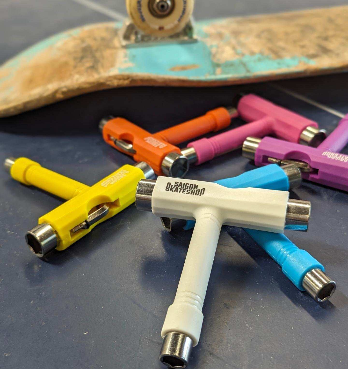 Dụng cụ vặn ván trượt SKATE T-TOOL GREEN