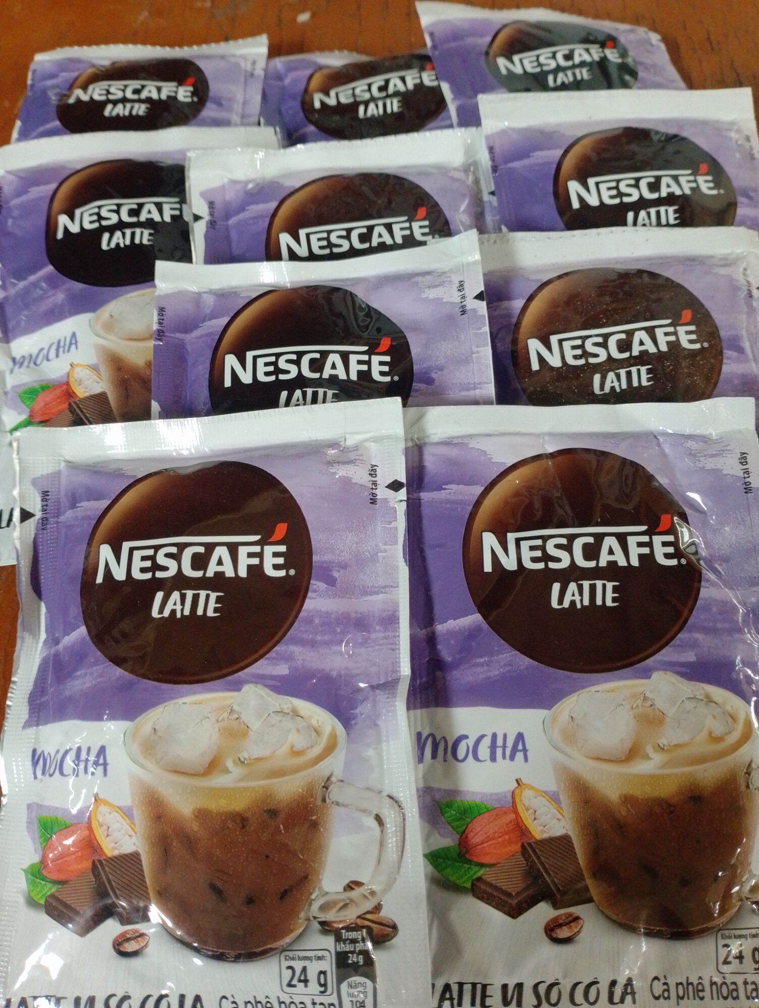 combo 10 gói Nescafe Latte