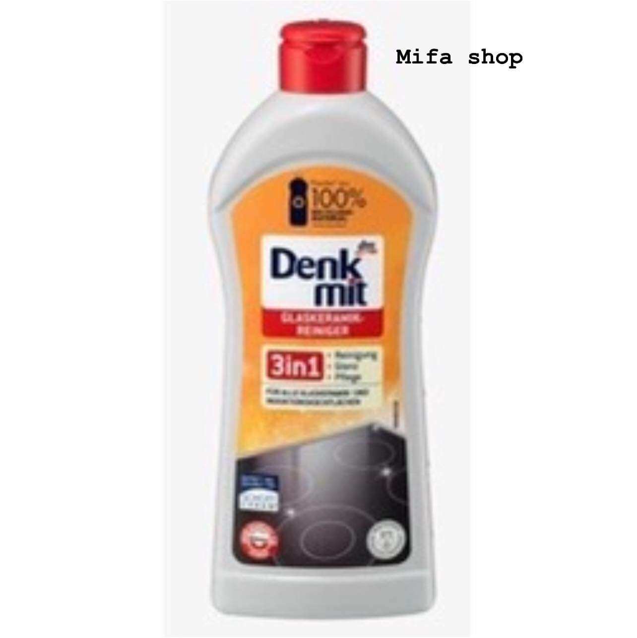 Dung dịch vệ sinh bếp từ Denkmit 3 in 1 nhập khẩu từ Đức 🇩🇪