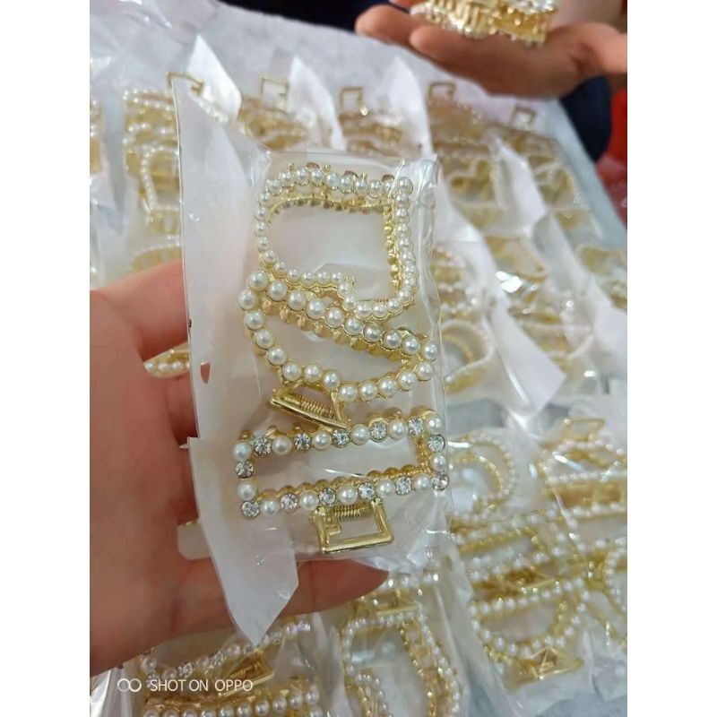 Sét 3 kẹp tóc Hàn quốc nữ