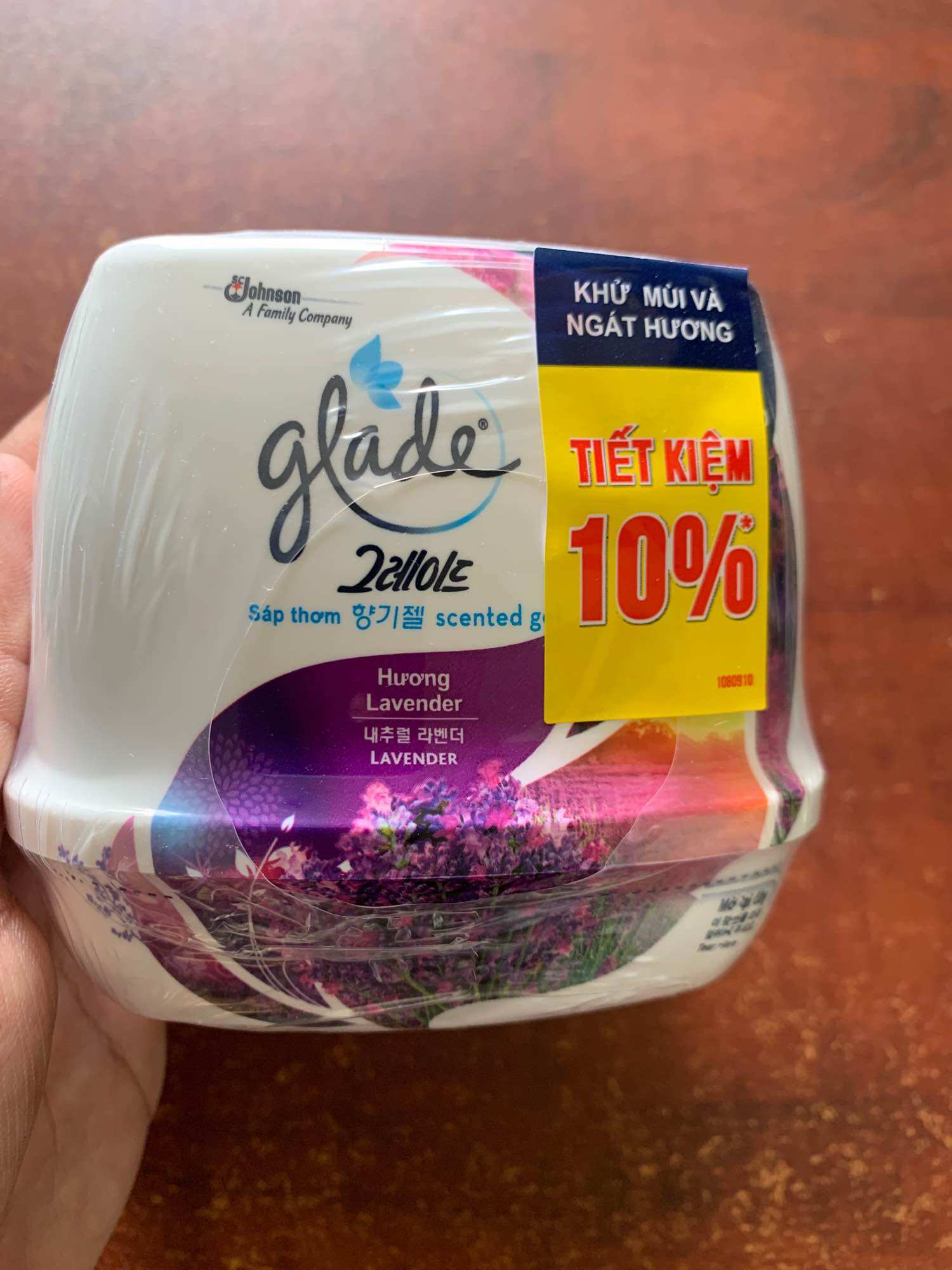 Combo 2 cục sáp Glade hương hoa lavender