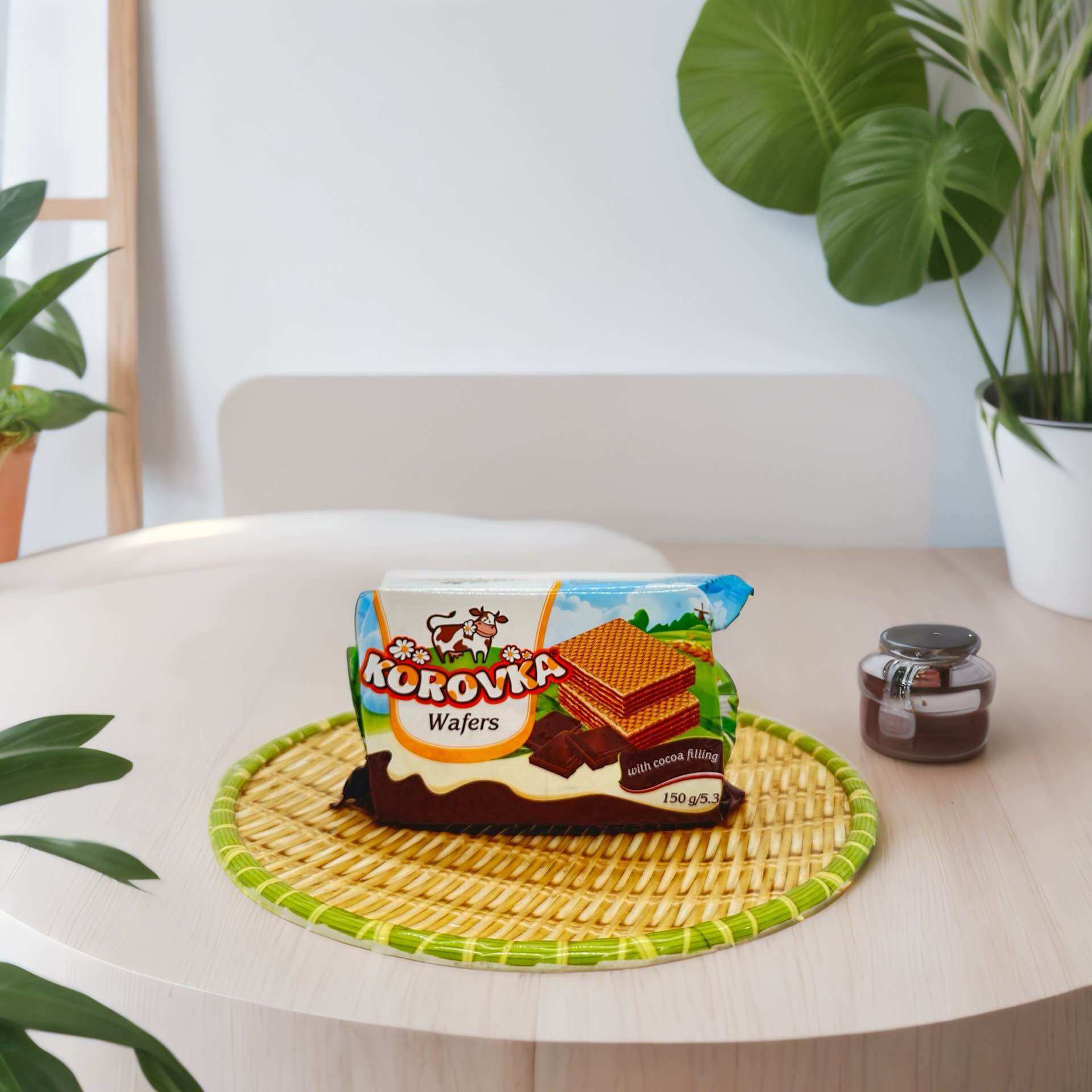 Bánh xốp giòn Nga KOP 150g vị socola