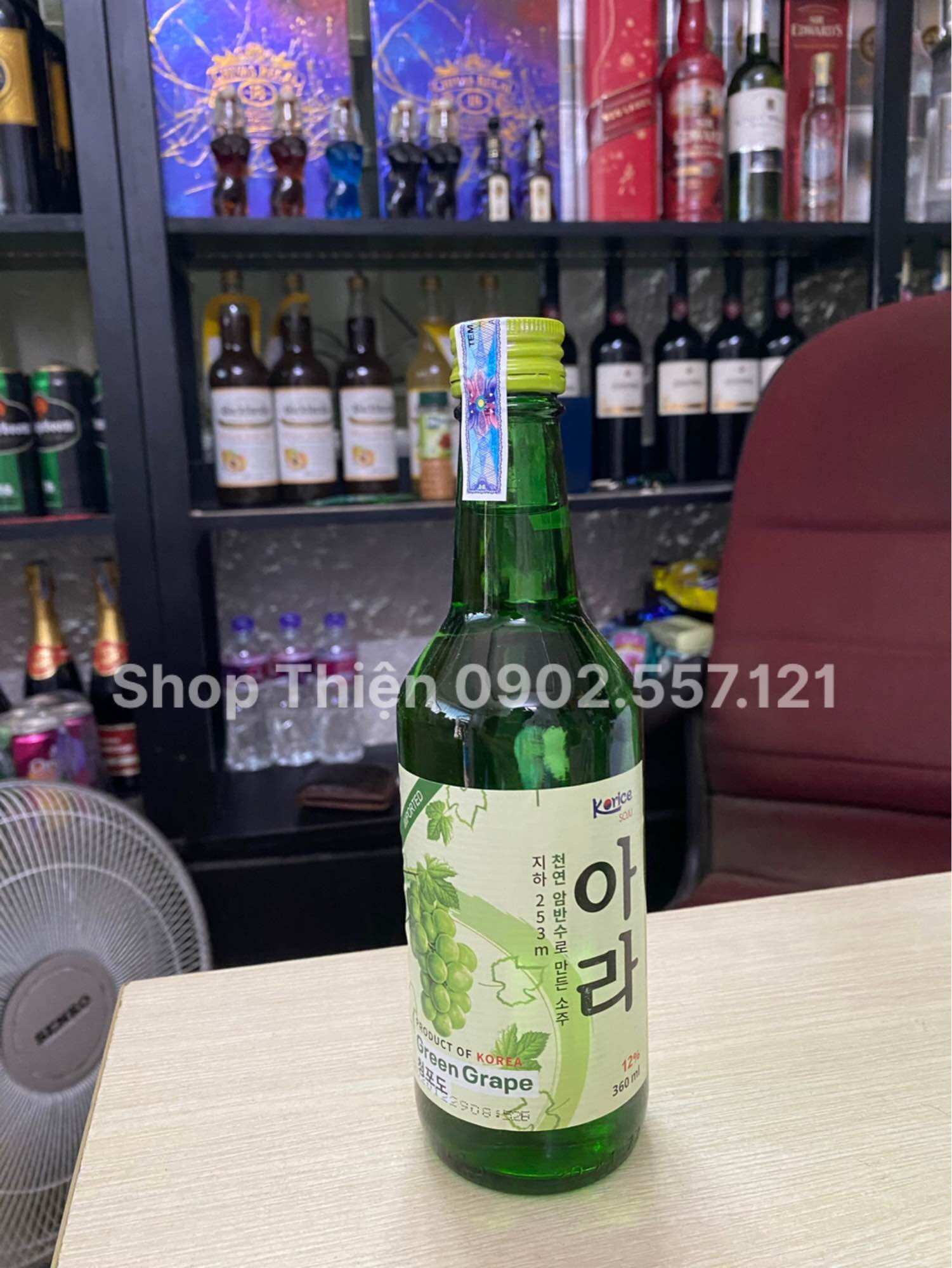 Thùng x20 Chai Soju Hàn Quốc KORICE 360ml