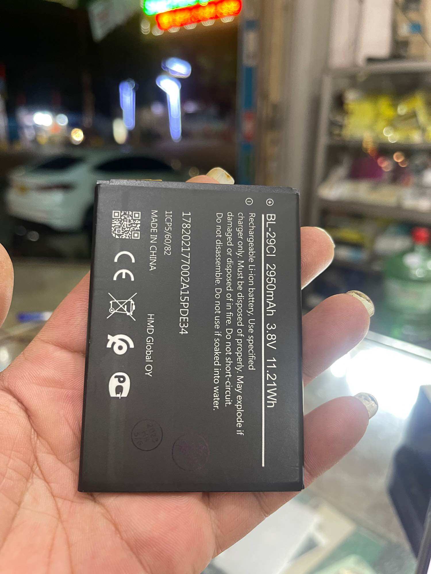 Pin Nokia C20/BL-29Cl Zin Tháo Máy