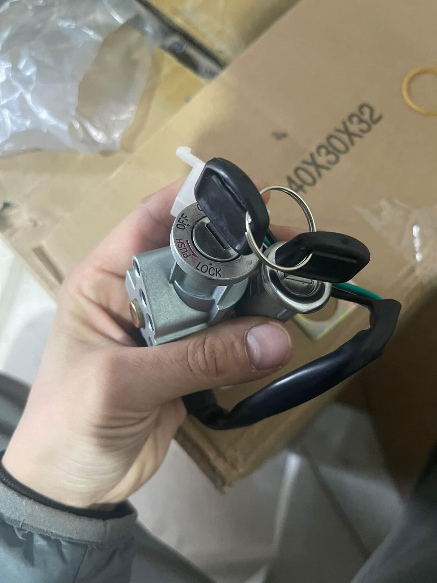 Bộ ổ khoá wave ZX trước - sau
