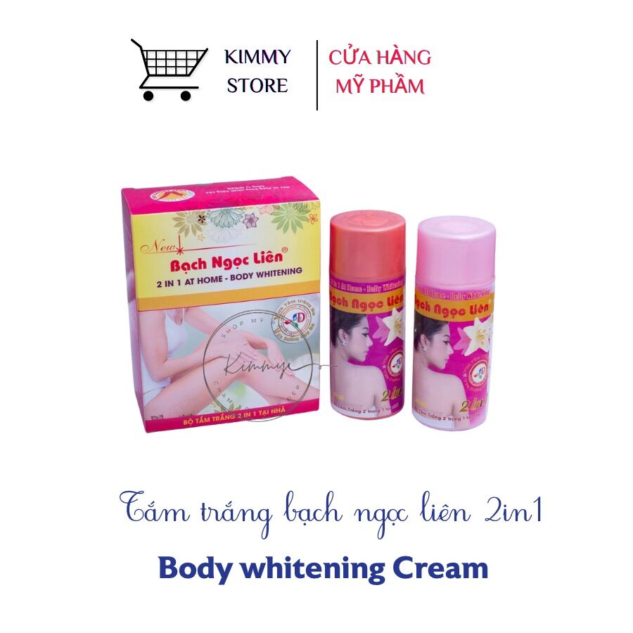 Kem dưỡng trắng da body bạch ngọc liên 90gram