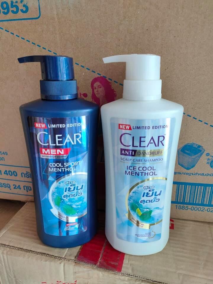 Dầu gội clear thái lan 450ml chính hãng clear thái lan