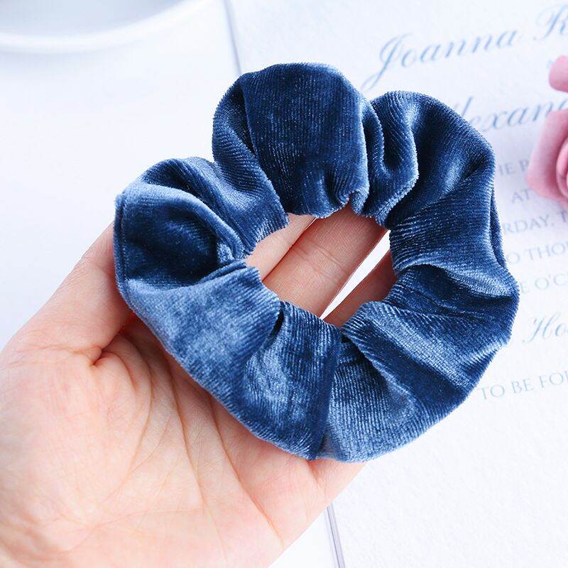 (GIÁ SỈ) COMBO 10 CÁI CỘT TÓC NHUNG MÀU TRƠN