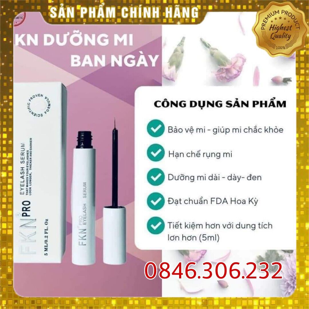 Combo Dưỡng Mi Mày FKN Mi Cong Dài, Mày Đen Rậm