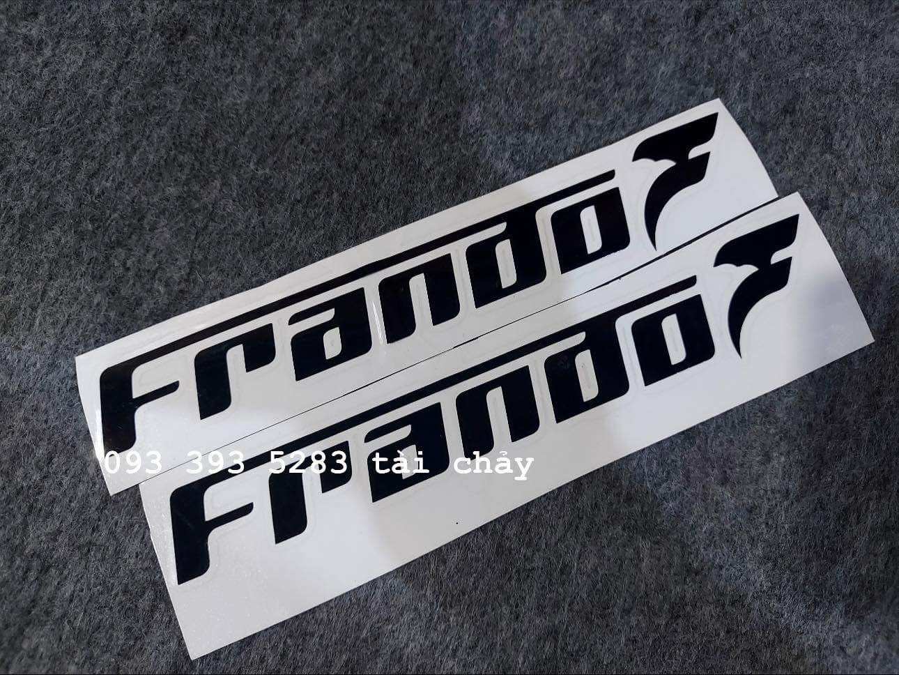 Tem dán phuộc trước fan do phản quang