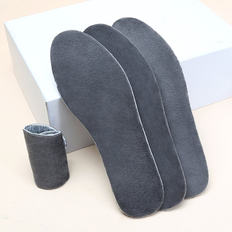 Lót giày nhung mỏng lót giày lót nhung chống lạnh giữ ấm mùa thu đông lót giày cotton thoải mái mẫu nữ chống hôi thoáng khí mặt nhung mẫu nam