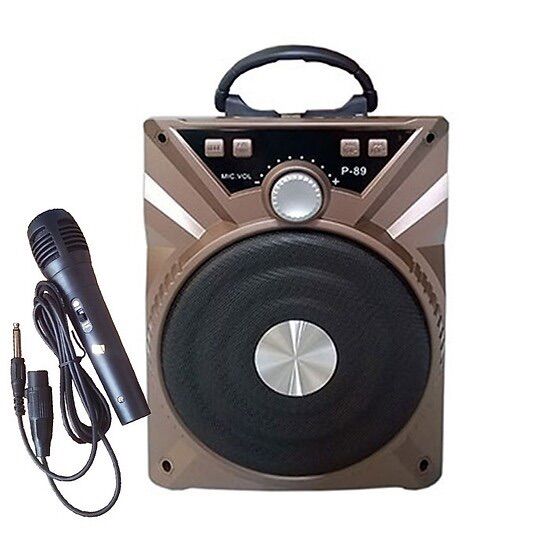 Loa karaoke p88 kèm mic
