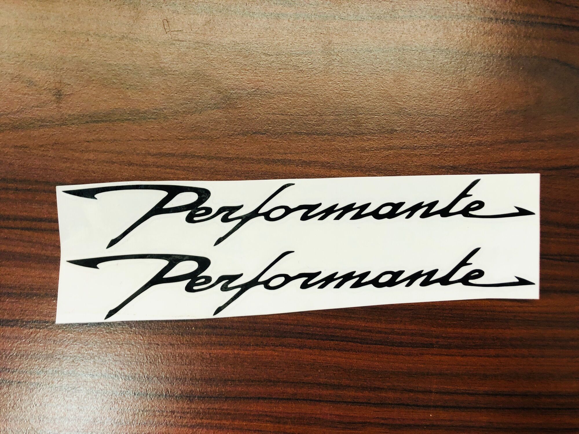 Cặp phuộc performace decal đen