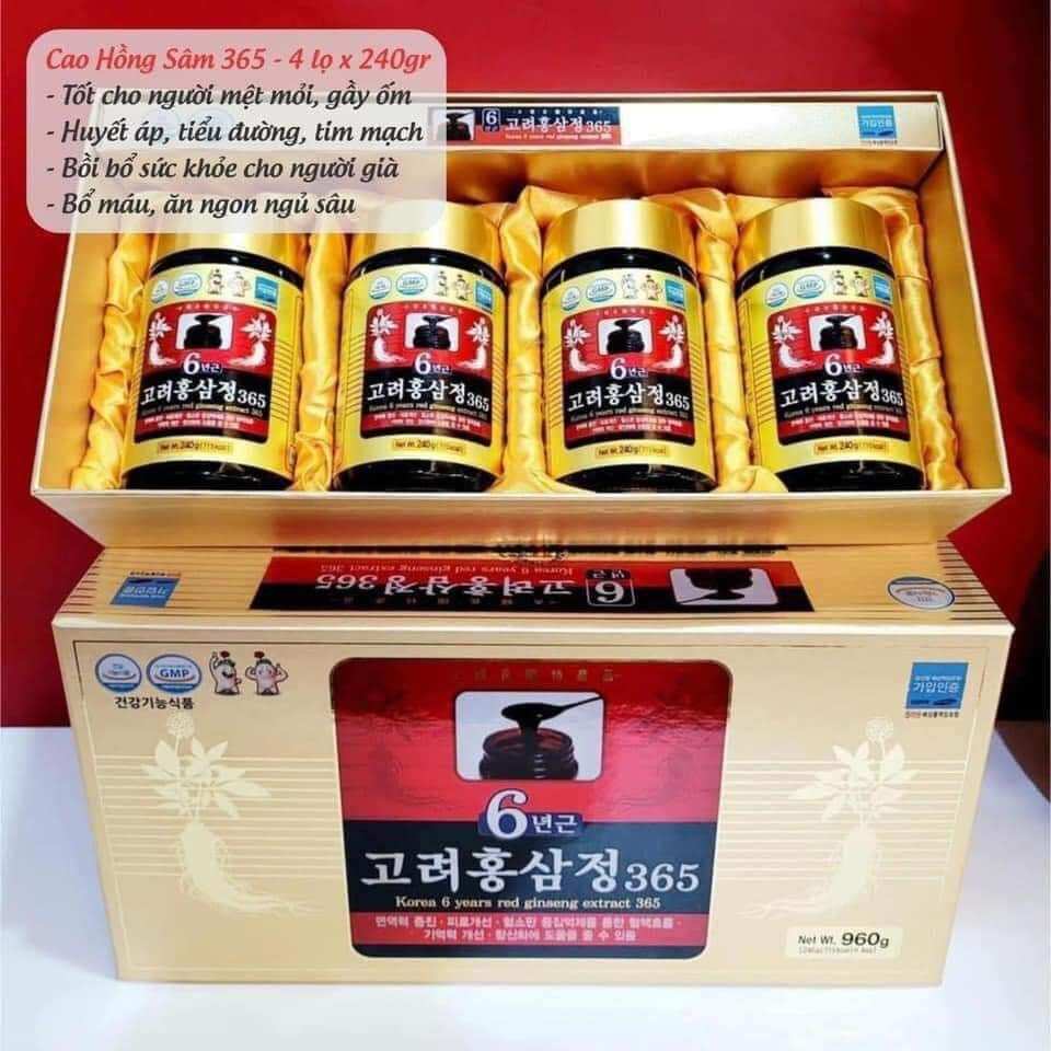 Cao Hồng Sâm 365 Hàn Quốc