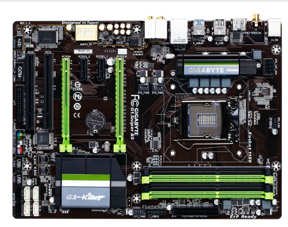 Gigabyte G1.Sniper B5 B6 H6 Z6 Z97 Motherboard 1150 Pins DDR3 Computer Hardware Display Peripherals Other Computer Peripherals Giá 885,000 Đồng*Miễn phí vận chuyển