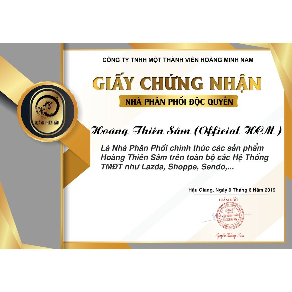 [FREESHIP] Tinh Chất Hoàng Thiên Sâm Vip