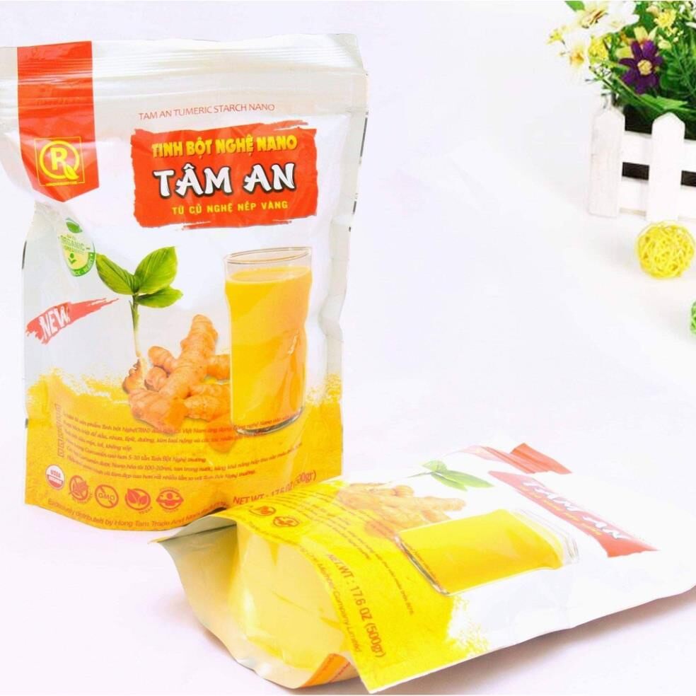 Tinh bột nghệ Nano Tâm An nguyên chất 100%
