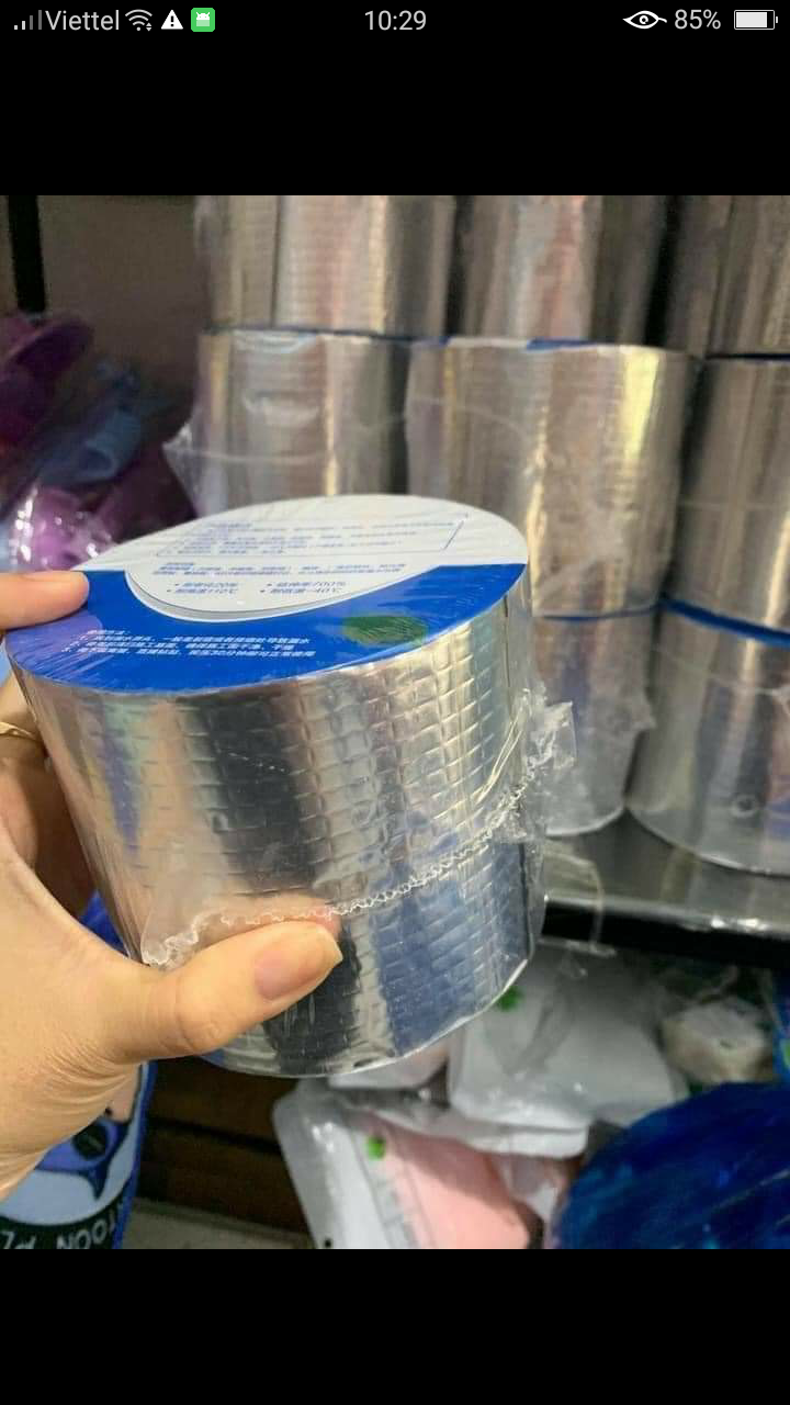 Băng keo chống thấm, chống nóng, dán tôn, dán tường đa chức năng
