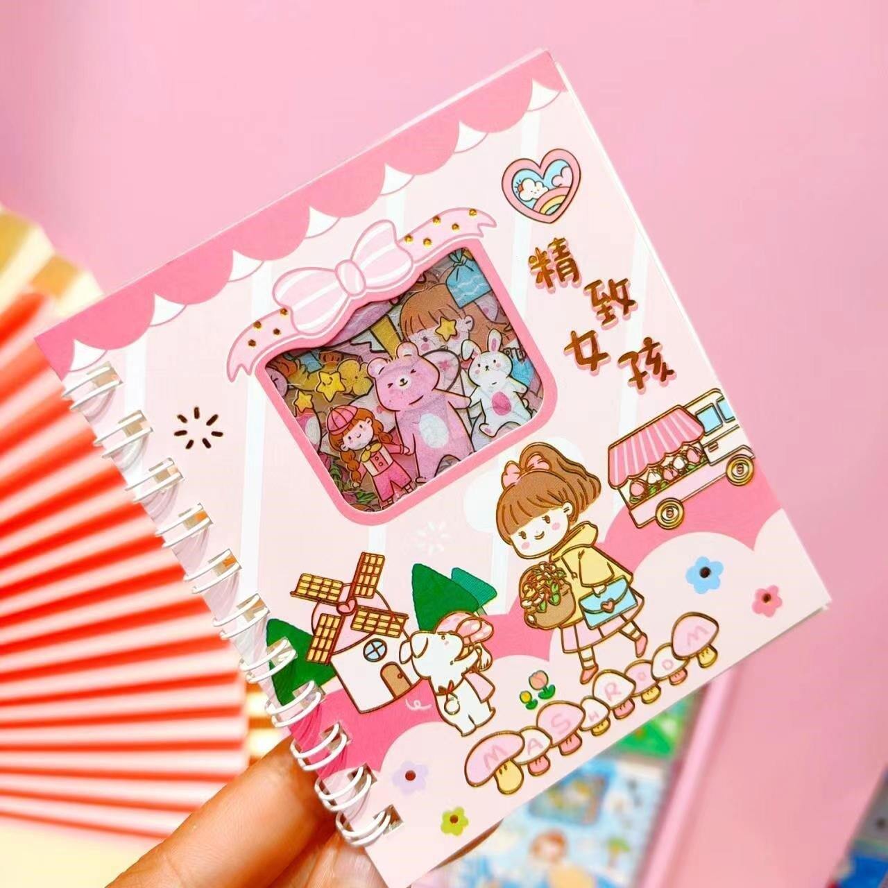 Sổ 10 tấm sticker dễ thương