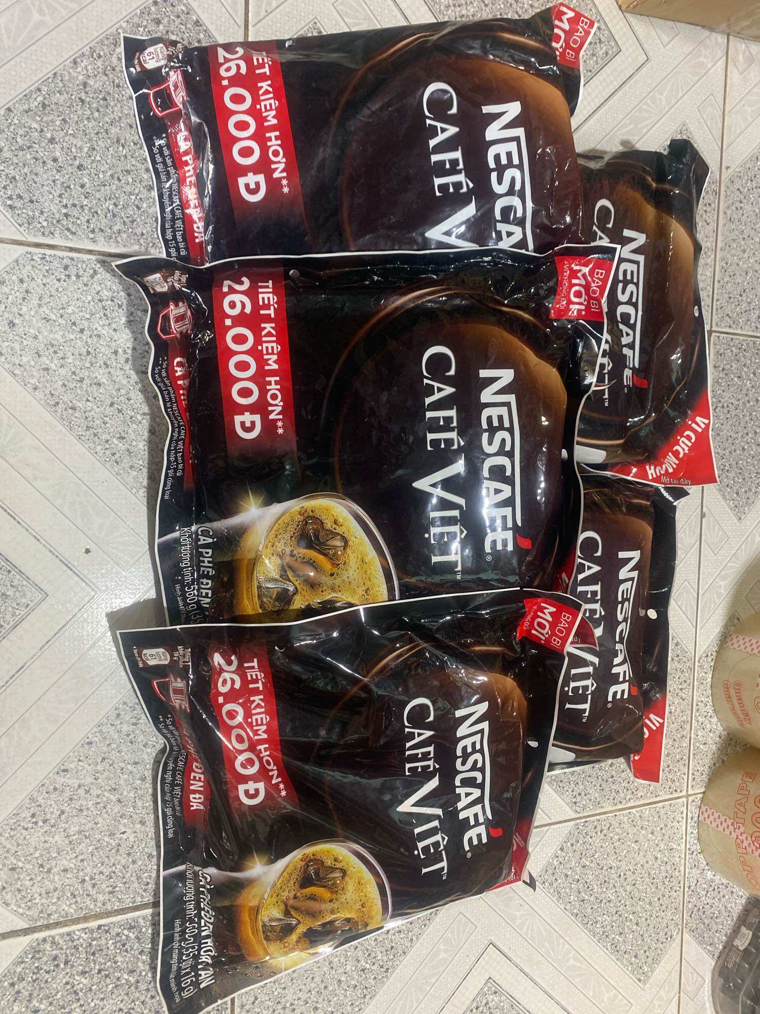 Cà phê Hoà tan 3in1 Nescafe
