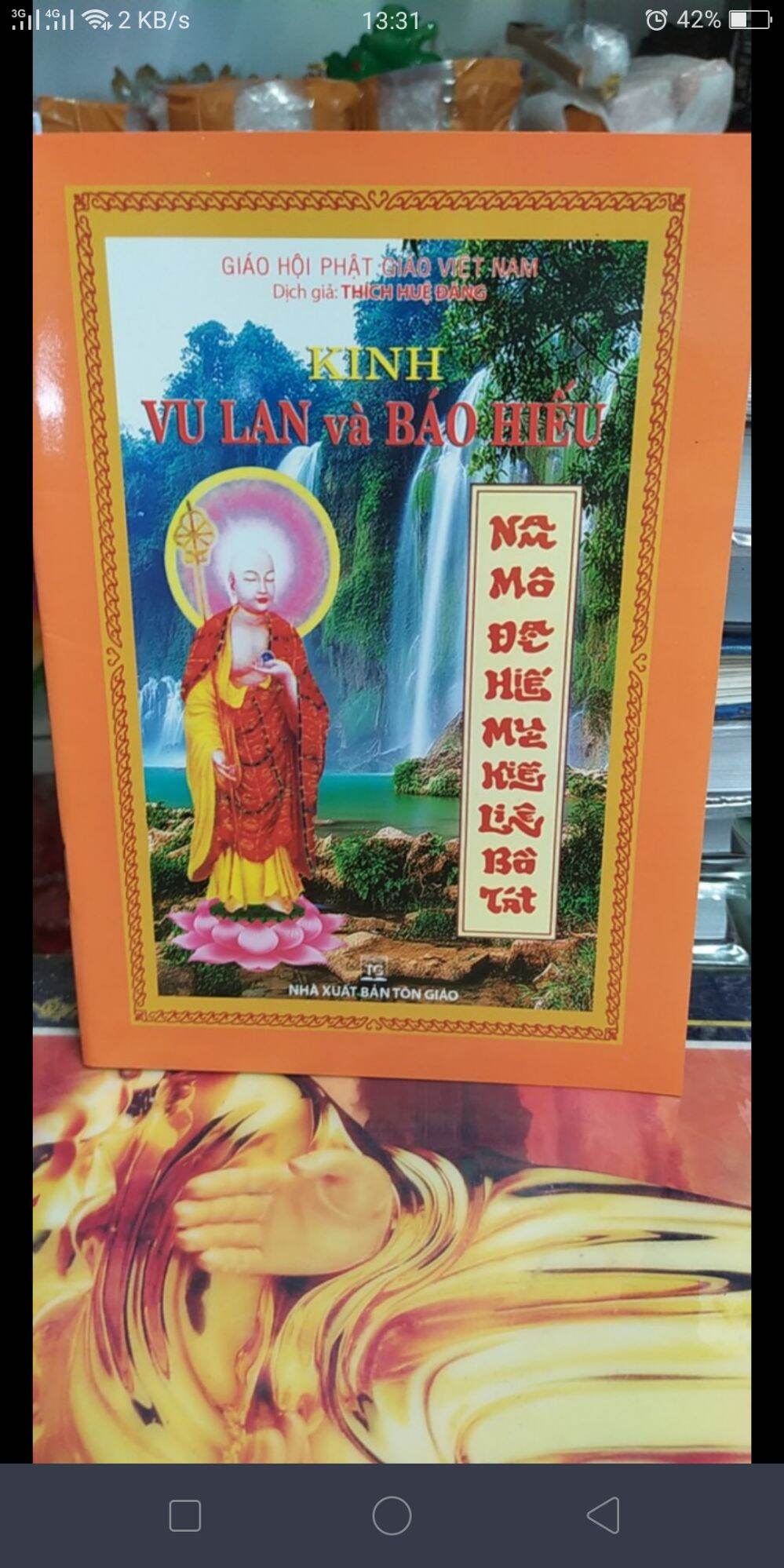 Miễn phí kinh vu lan báo hiếu cha mẹ trọng ân