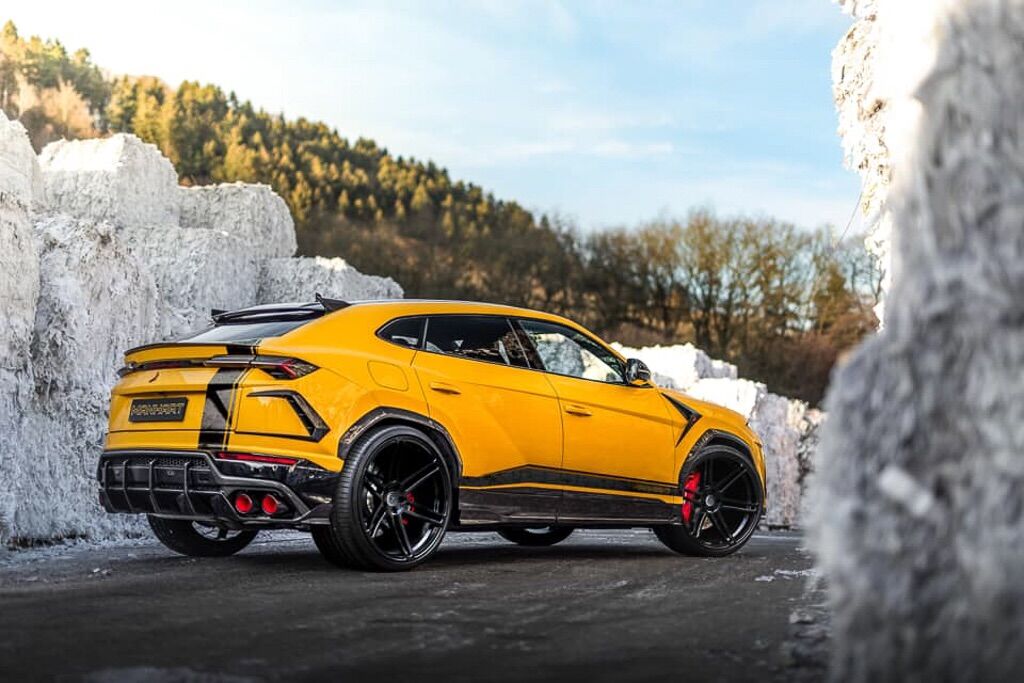 Xe Mô Hình Hot Wheels tỉ lệ 1:64 "17 Lamborghini Urus" (Yellow/ Vàng) (Model 2017)