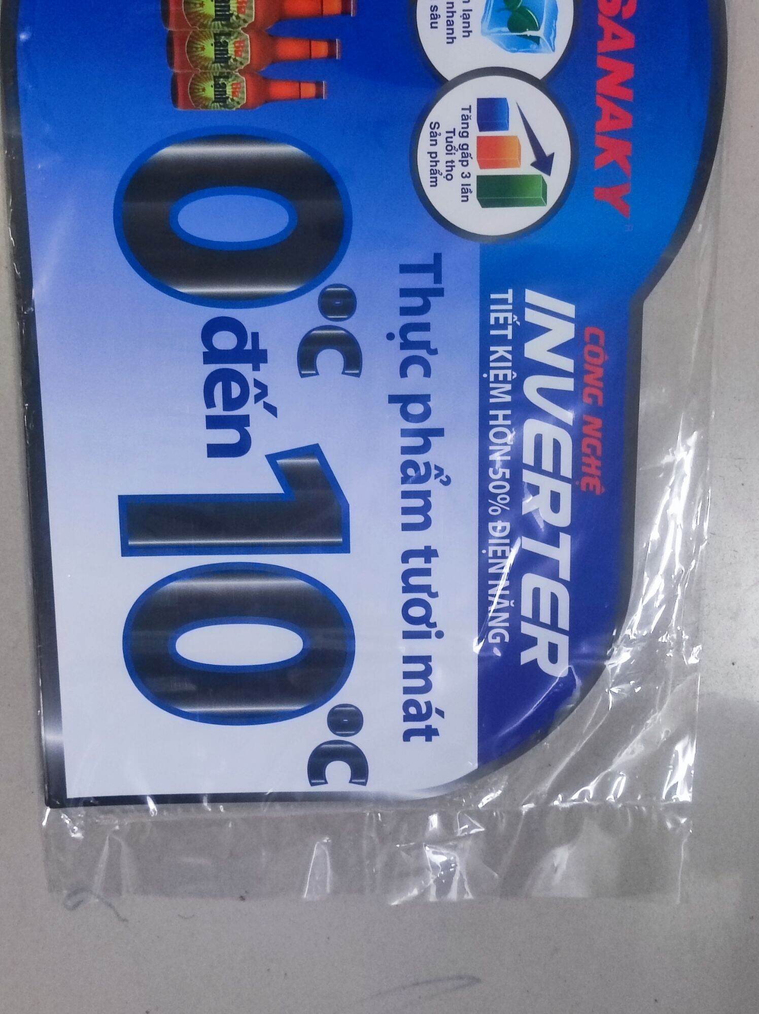 combo 10 tem dán tủ đông