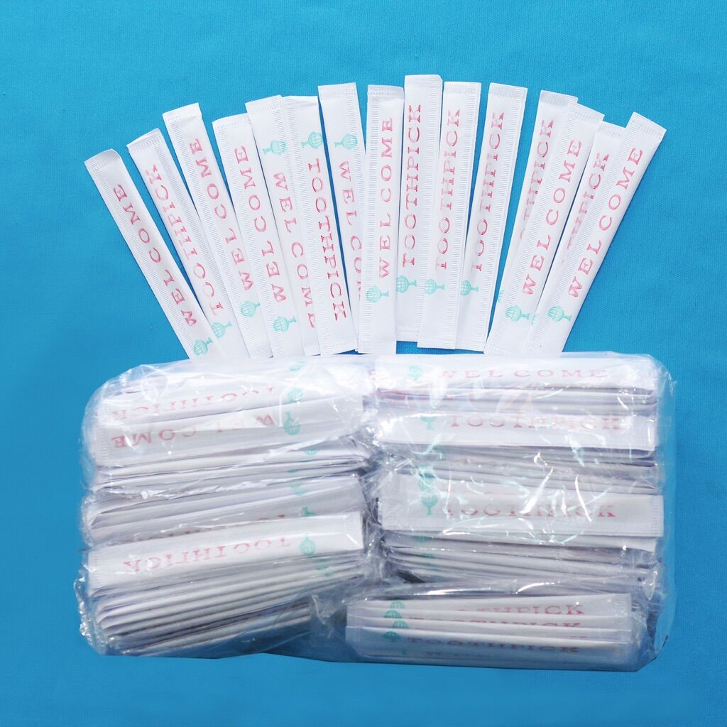 Combo 3 bịch tăm tre tiệt trùng, tăm tre dùng 1 lần