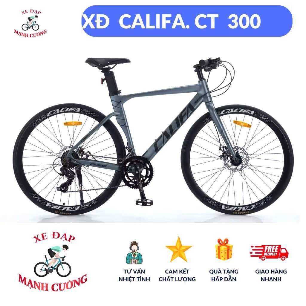 XE ĐẠP CALIFA CT 300 MẪU MỚI NHẤT KHUNG ĐÚC NGUYÊN  KHỐI CỐI NỔ KÊU TO