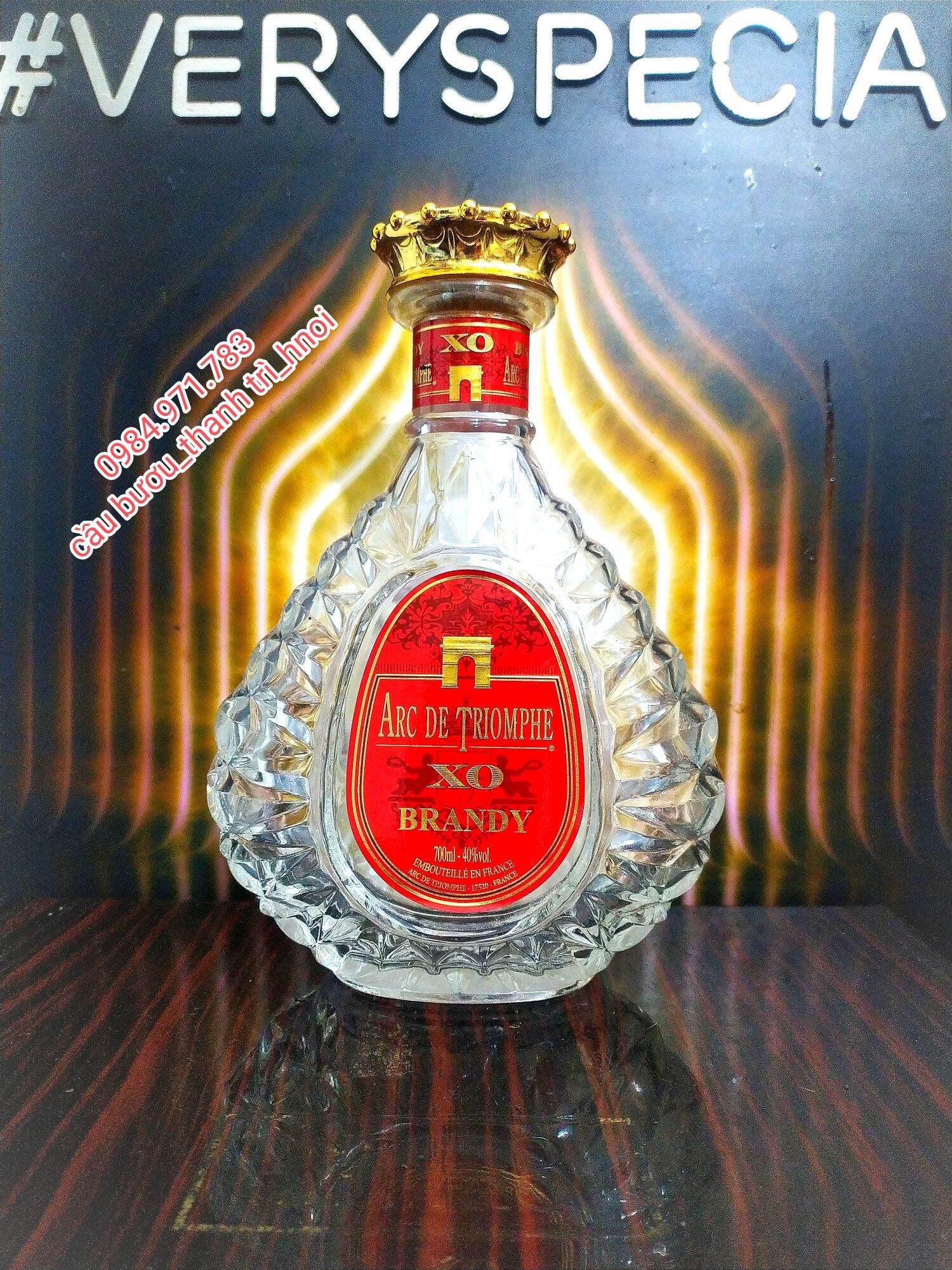 Vỏ chai XO cao cấp các loại, [dung tích 700ml]