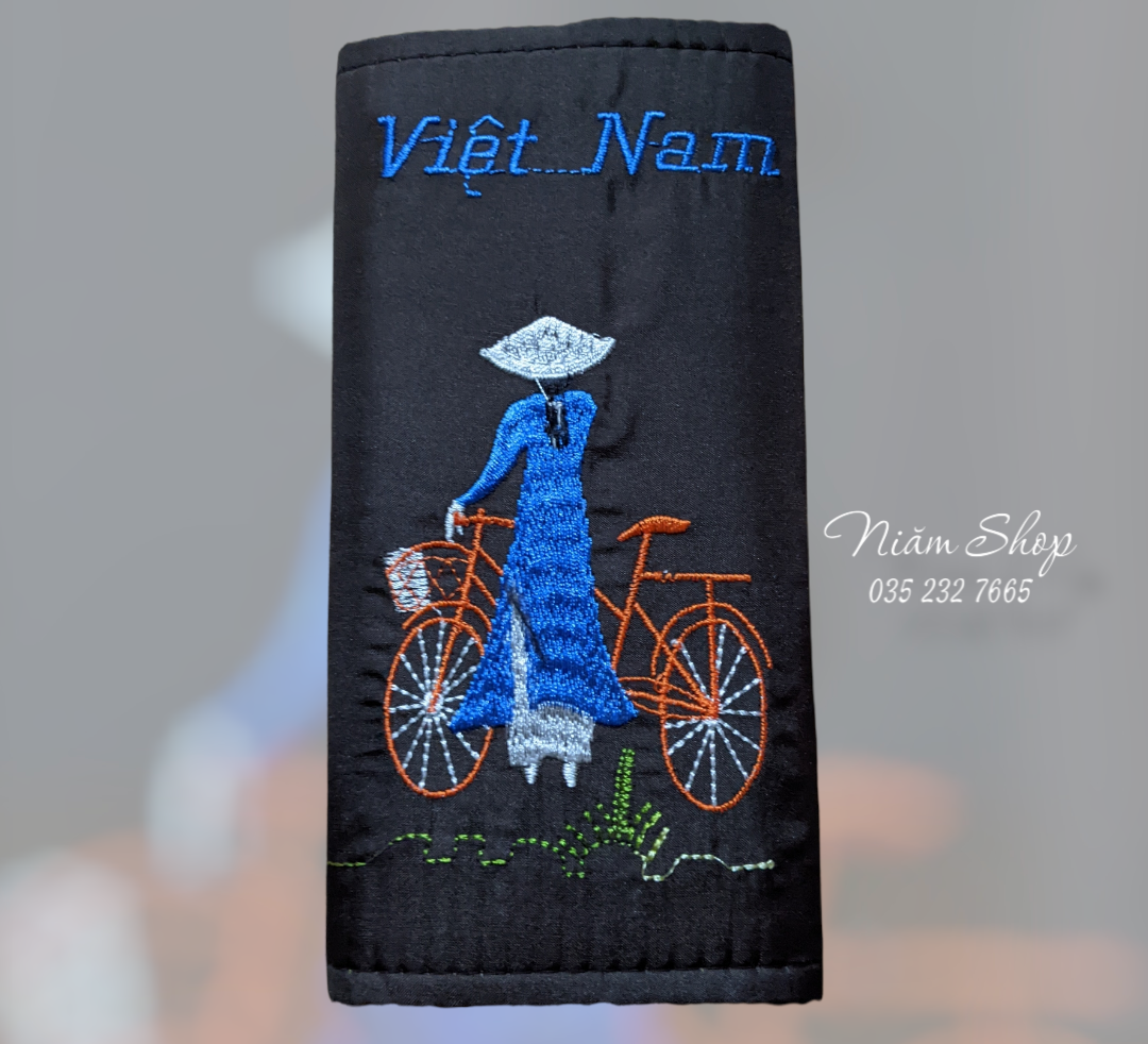 ✨ VÍ DÀI THỔ CẨM - THÊU ✨