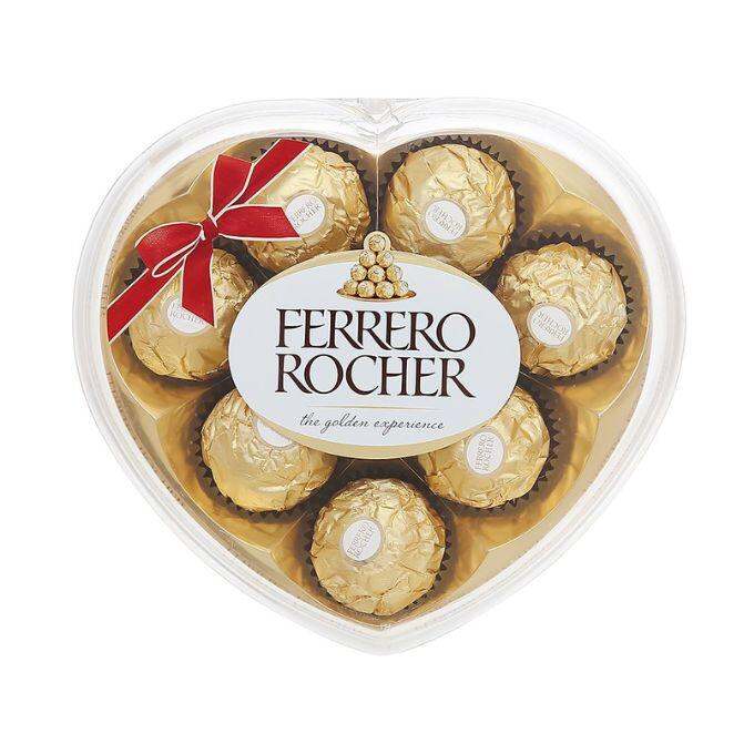 [Date Mới]. Socola Ferrero Rocher hộp tim 100g - KM