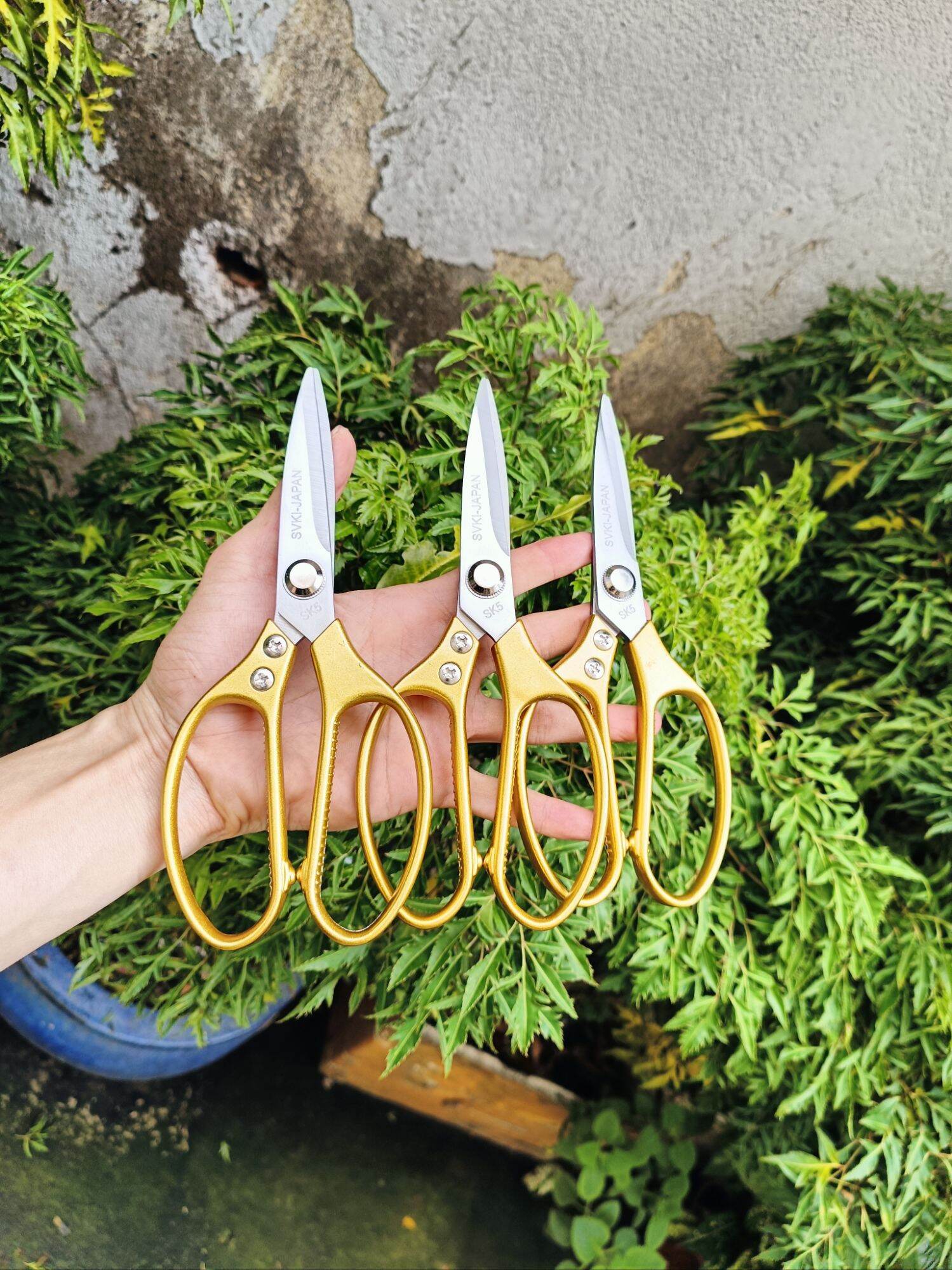 combo 3 kéo làm bếp thép SK_5 Japan