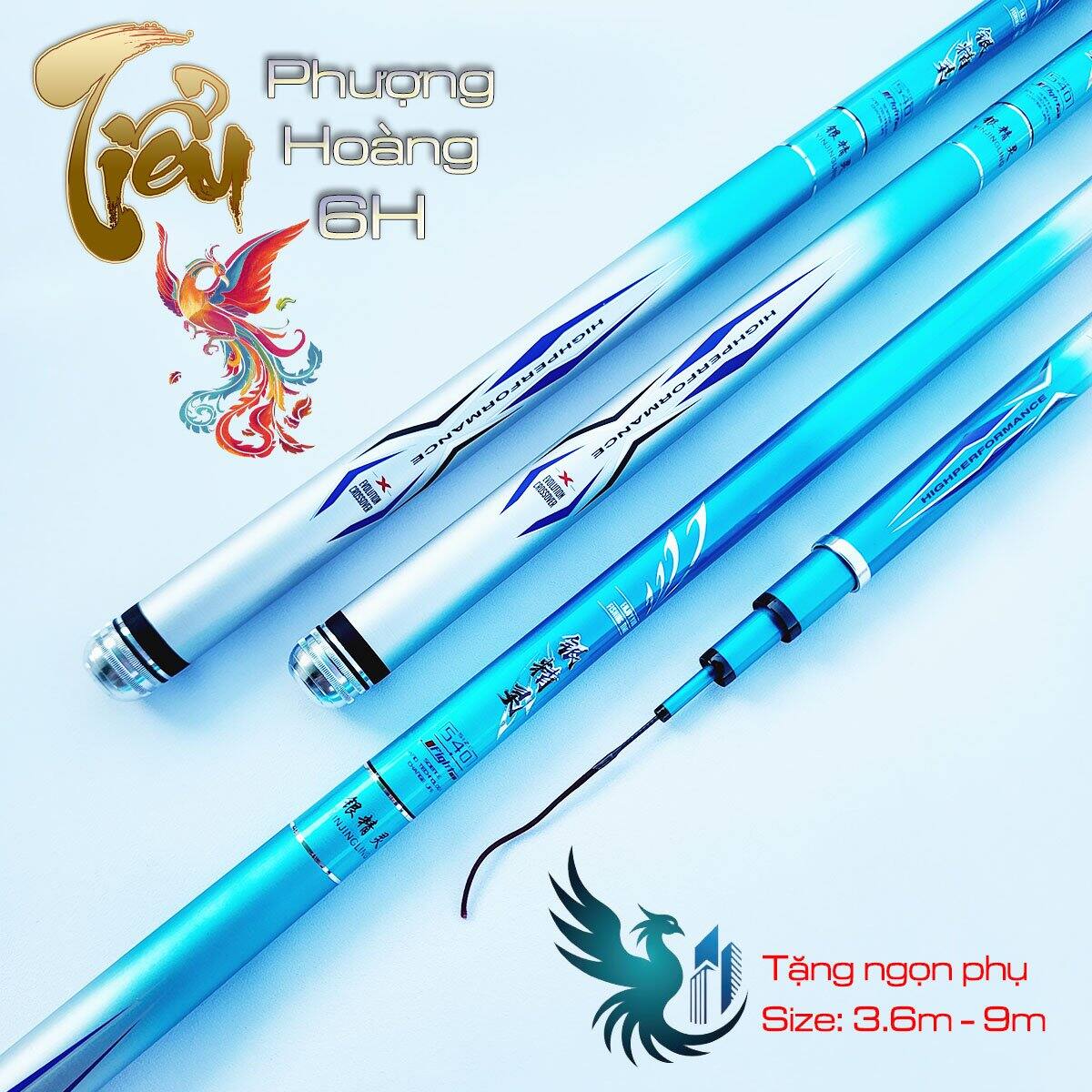 Cần câu tay 6H Tiểu phượng hoàng nội địa trung.