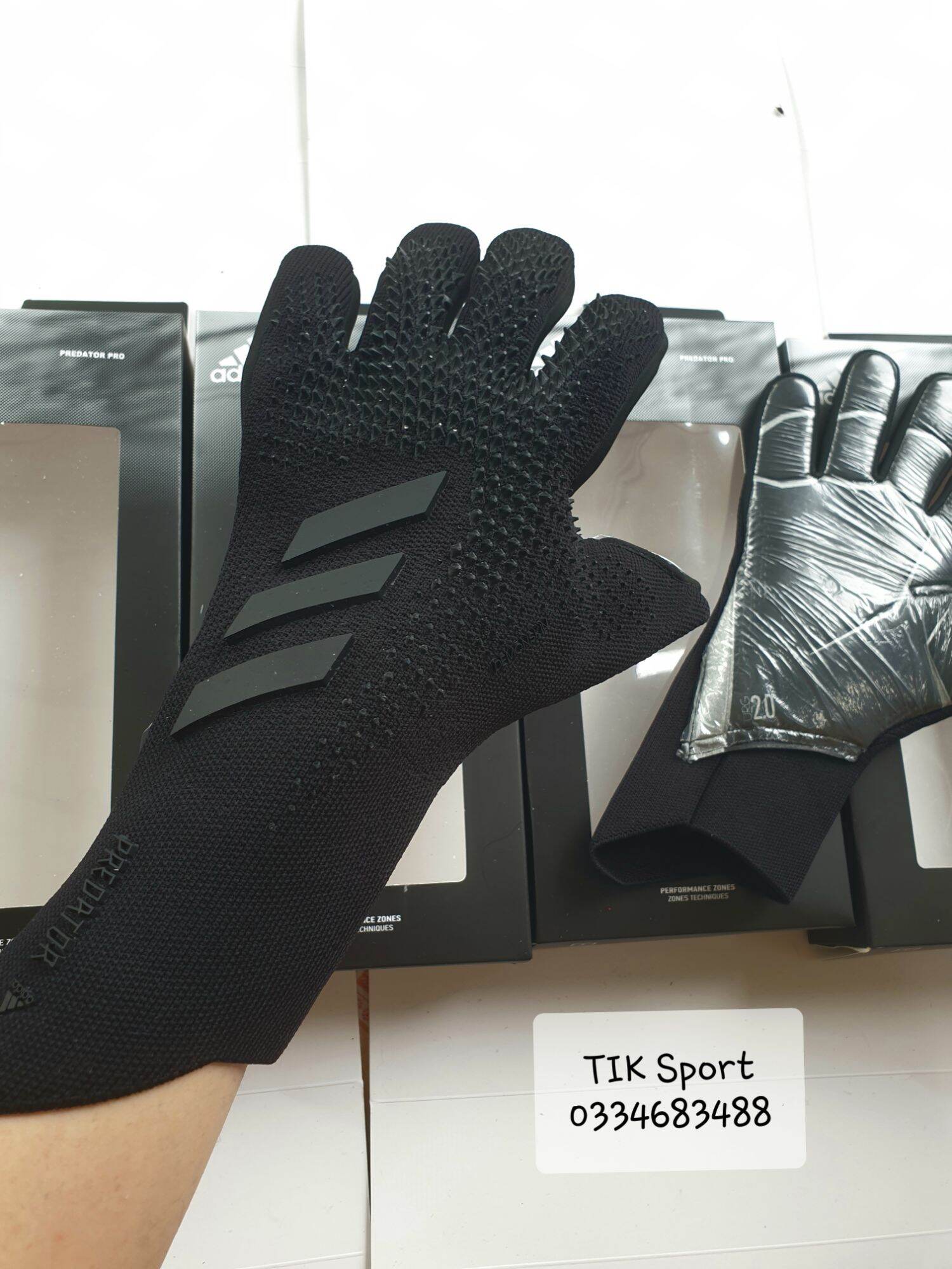 Găng Tay Thủ Môn PREDATOR size 7,8,9,10 TIK Style