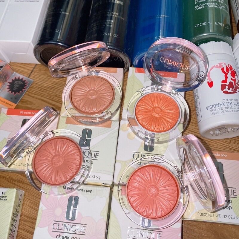 Phấn má hồng Clinique cheek pop blush mini, fullsize