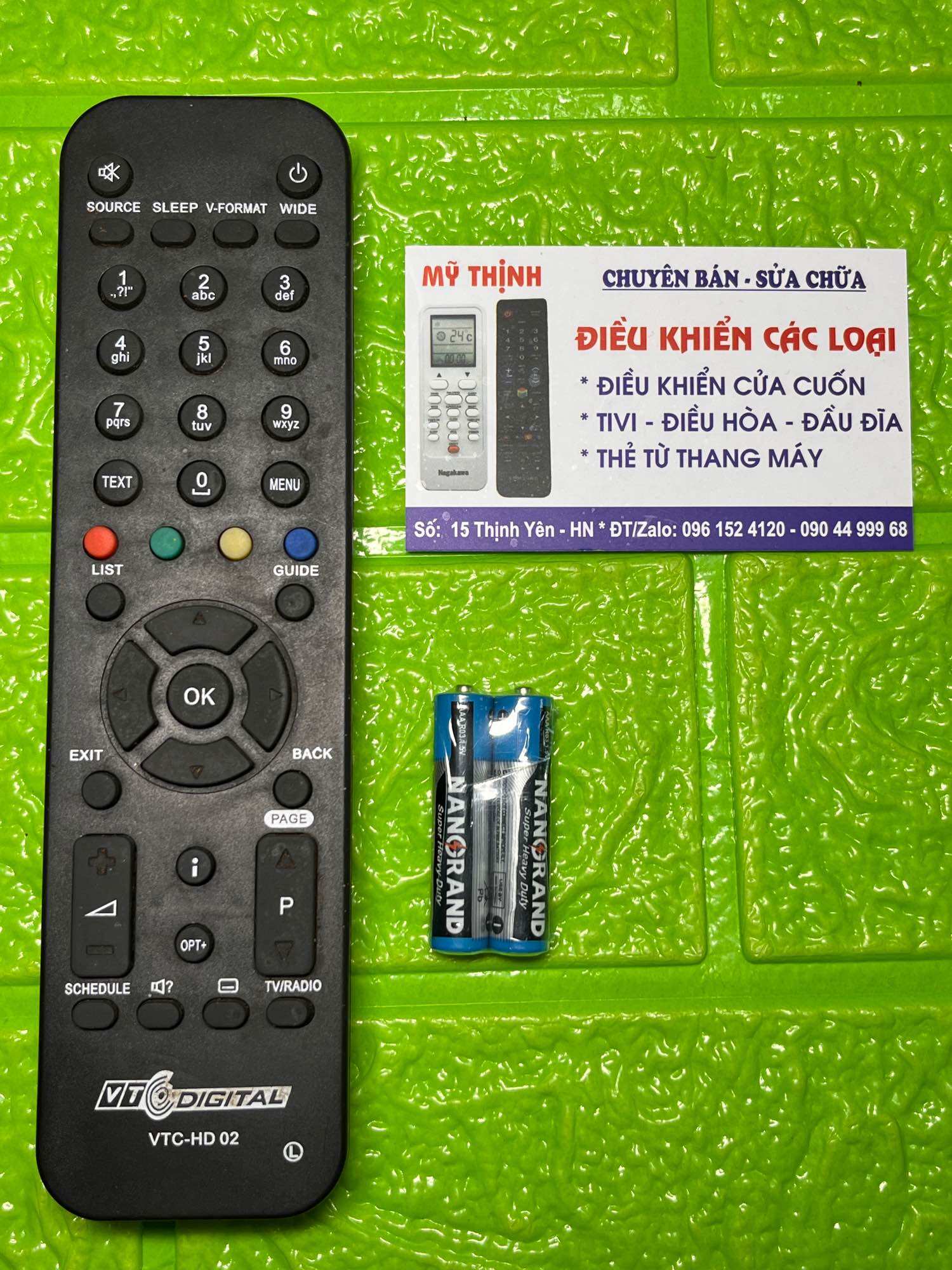 Điều khiển đầu chảo VTC -HD hàng chính hãng .