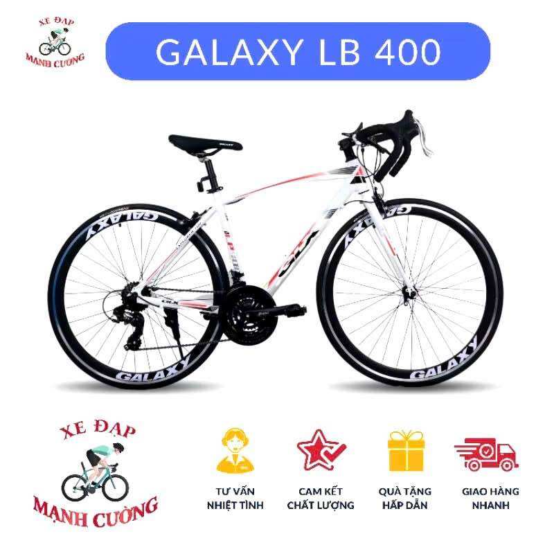 ĐUA ĐẦU CONG GALAXY LP400 (BẢN MỚI NHẤT ) tặng bộ lục giác lắp xe + chắn bùn thể thao