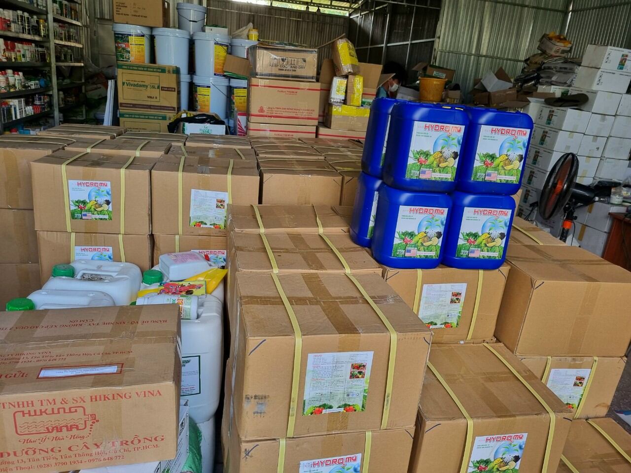 Phân bón hữu cơ Hydro mỹ xanh dạng nước 5lít