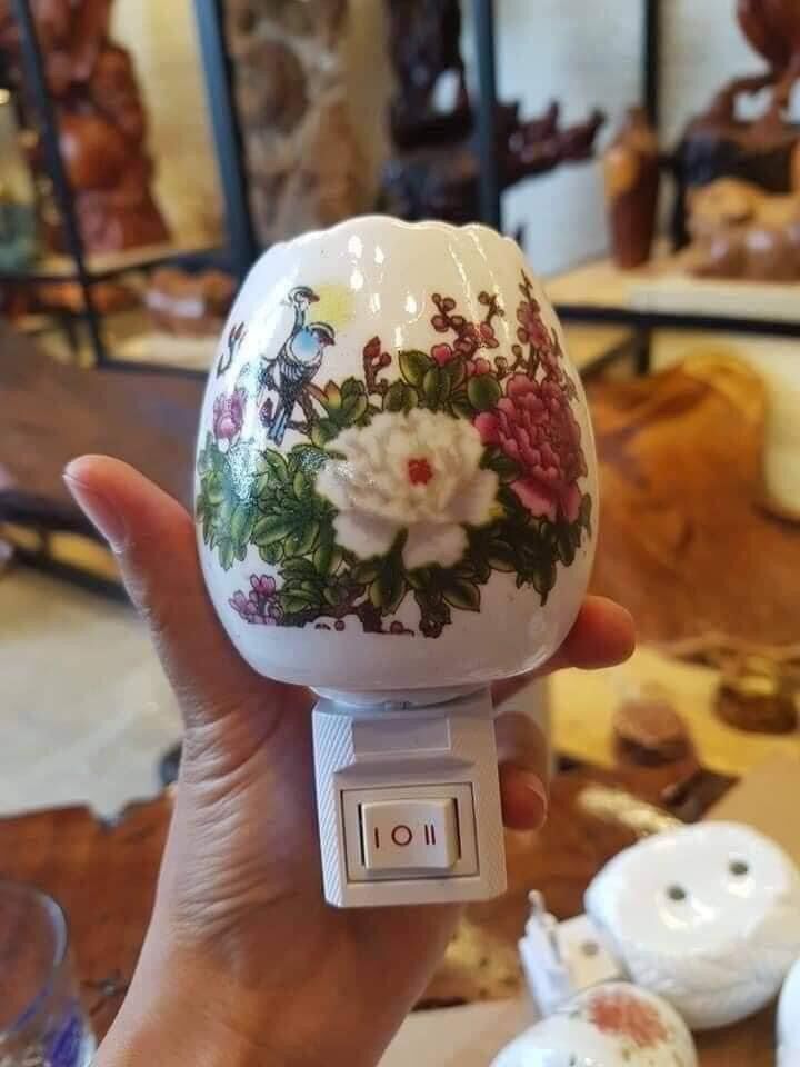 ĐÈN NGỦ XÔNG TINH DẦU  BÁT TRÀNG