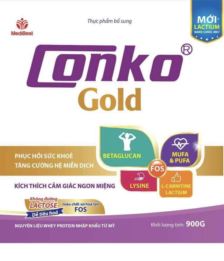 Sữa ConKo Gold Cho Người Hồi Phục Sức Khỏe