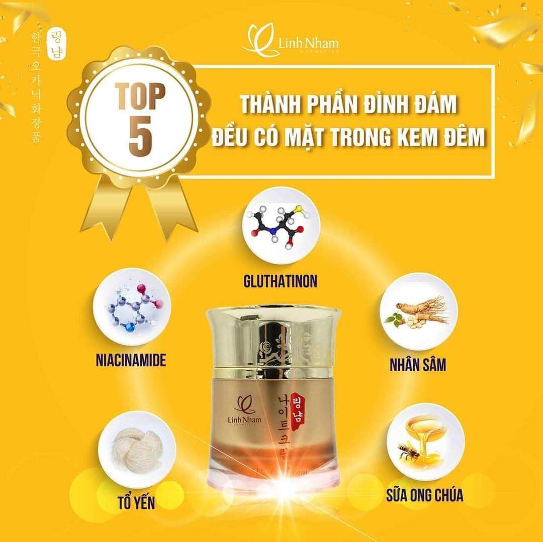 Kem dưỡng da ban đêm